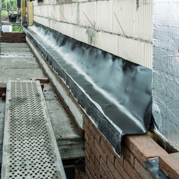 Spouwmuur met Leadax Spouwmuur met Leadax