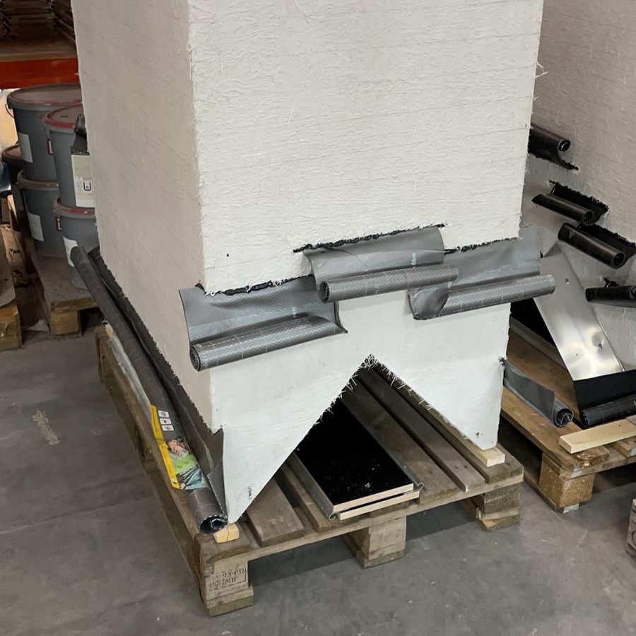 Schoorsteen prefab Leadax